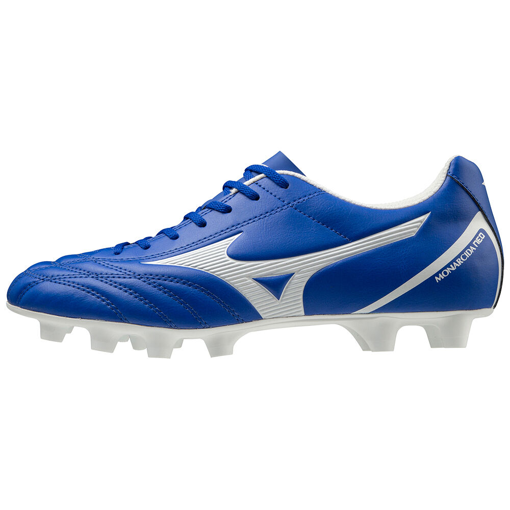 Mizuno Monarcida Neo Select Férfi Focicipő Kék/Fehér HTM582901